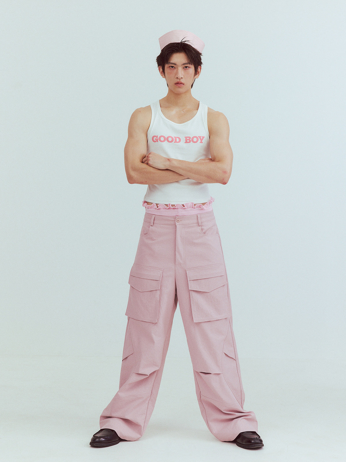 "Good Boy" pink vest