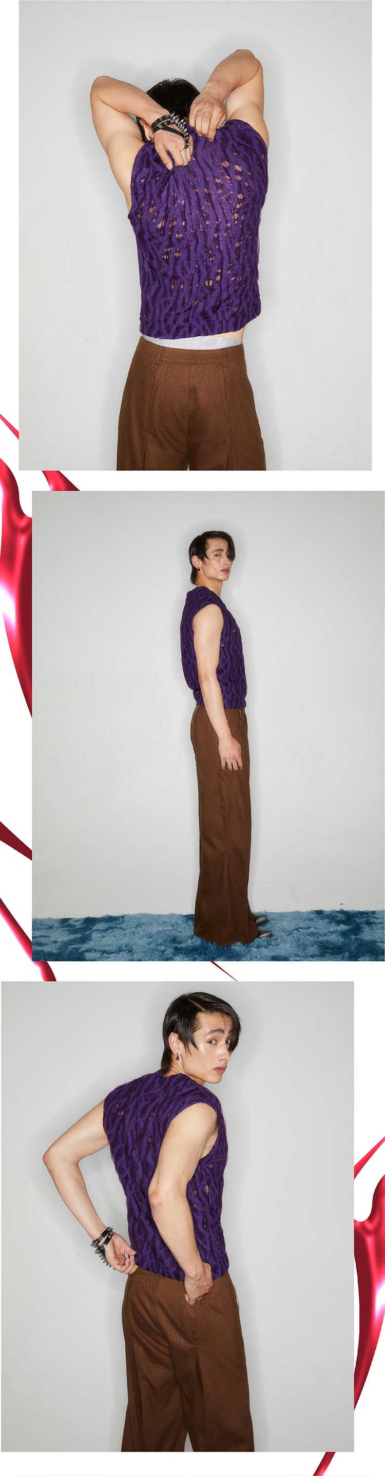 Workwear flared pants