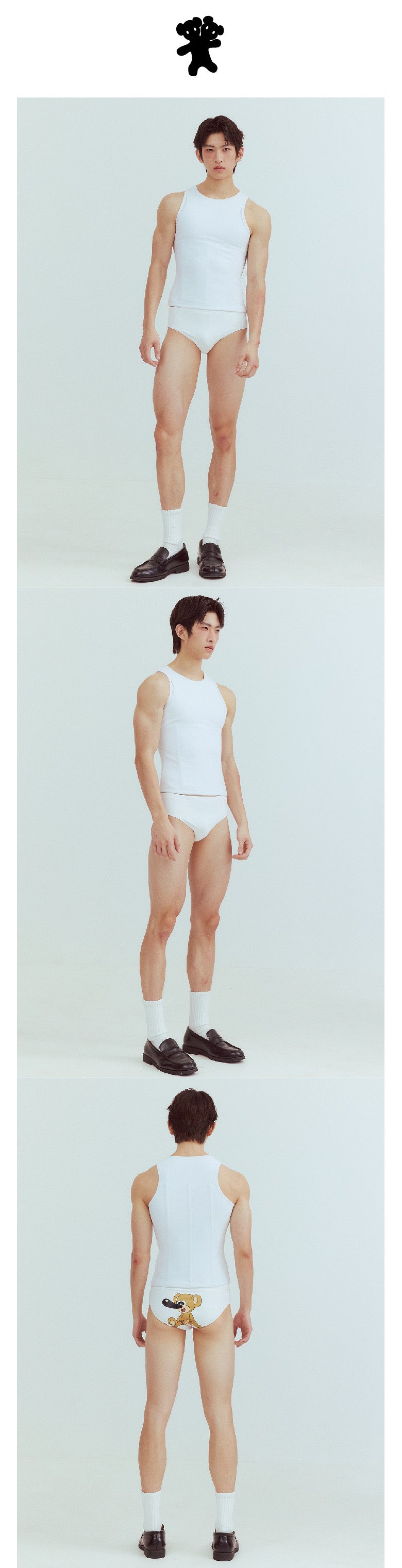 Fishbone-supported fitted vest