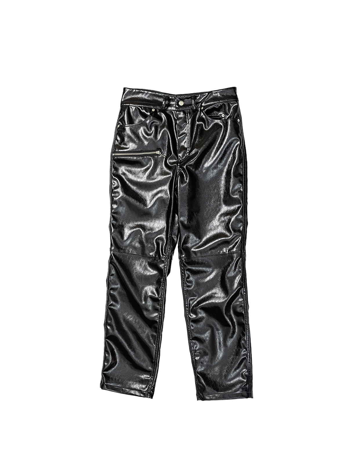 Tagme Artificial Leather Pants