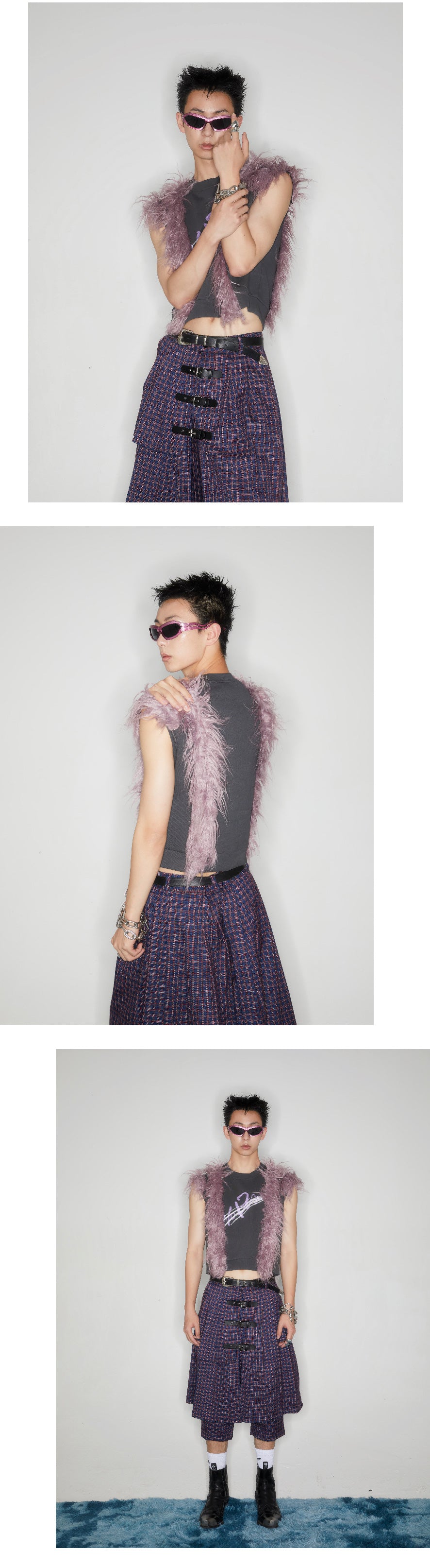 Mao Mao Printed Sleeveless Top