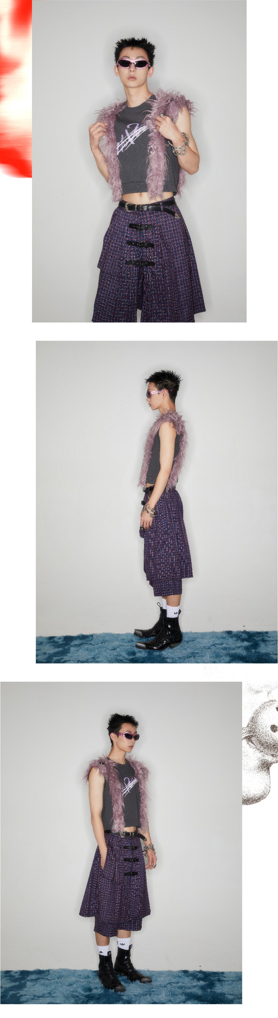 Mao Mao Printed Sleeveless Top