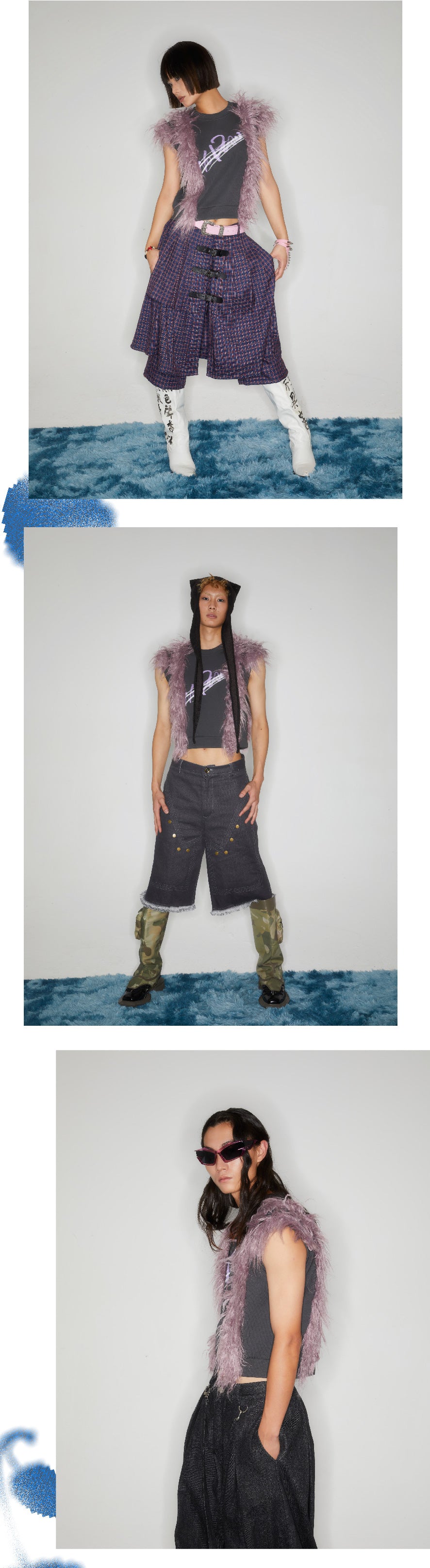 Mao Mao Printed Sleeveless Top