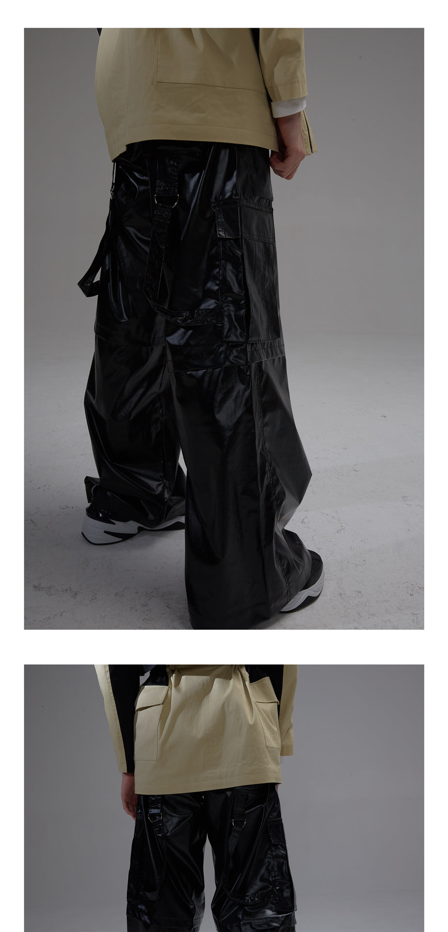 Silhouette wide leg pants