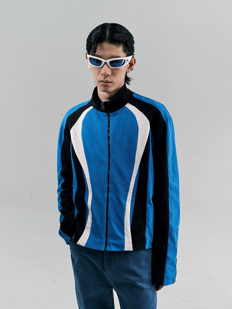 Vintage patchwork sportswear