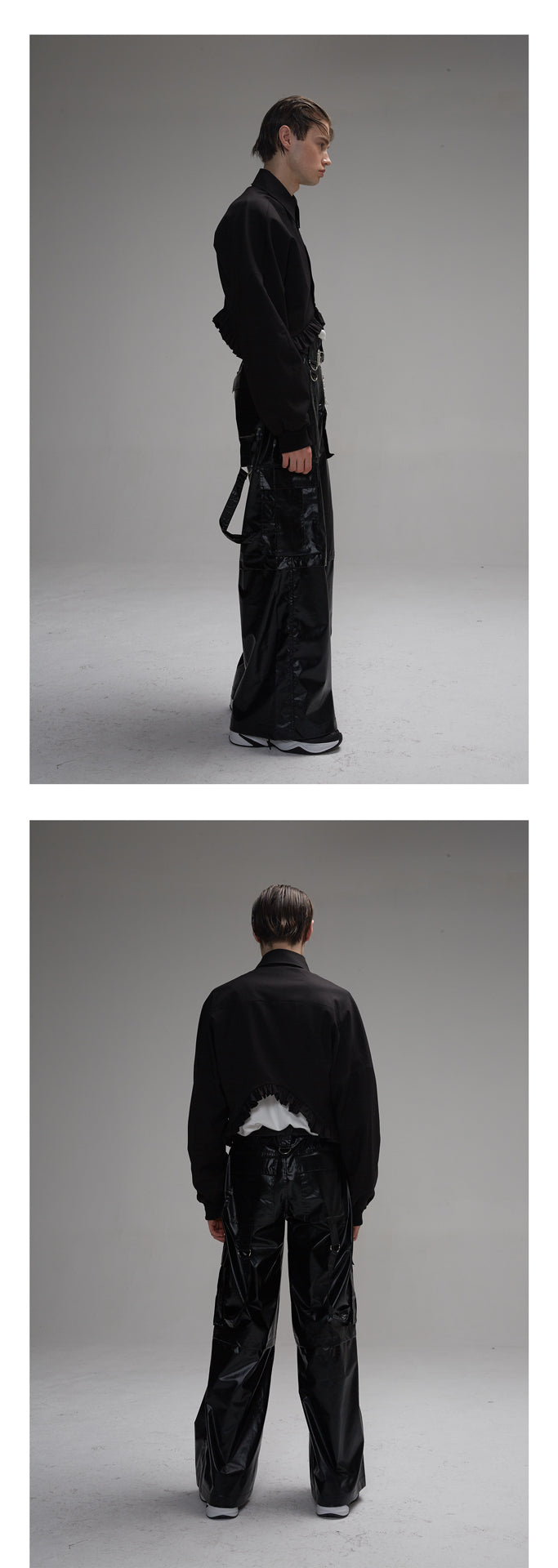 Silhouette wide leg pants