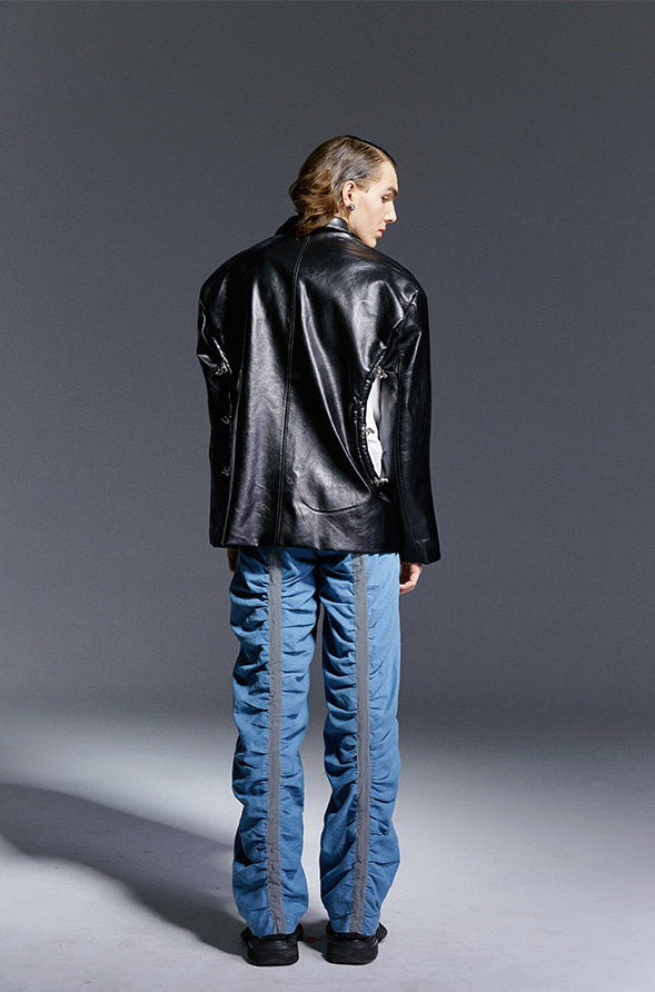 Hollow out silhouette coat