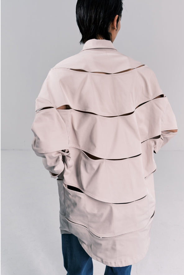 Multi panel loose shirt