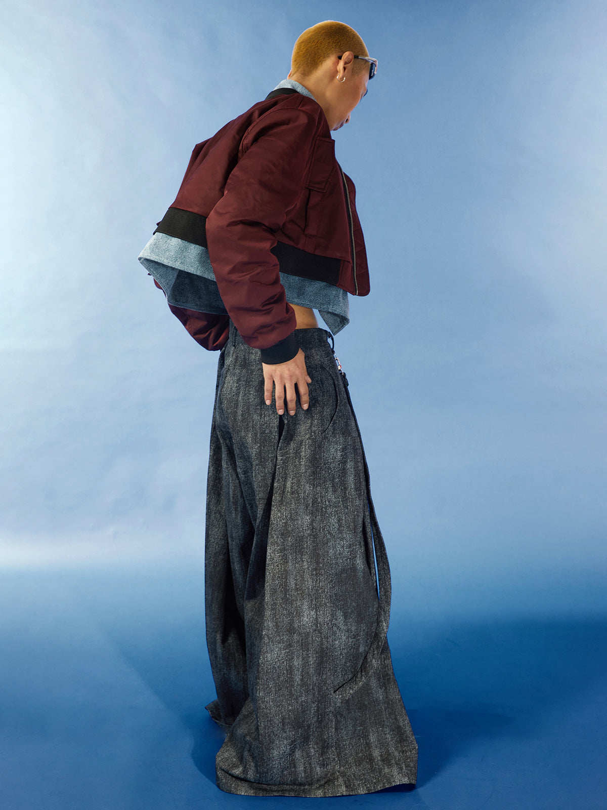 Super loudspeaker wash jeans